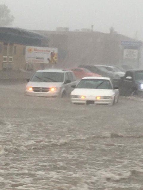 timmwes's tweet photo. Brother-in-law just sent me pictures of #Esteven Saskatchewan with all the rain! Wow https://t.co/COqlDIUBuL