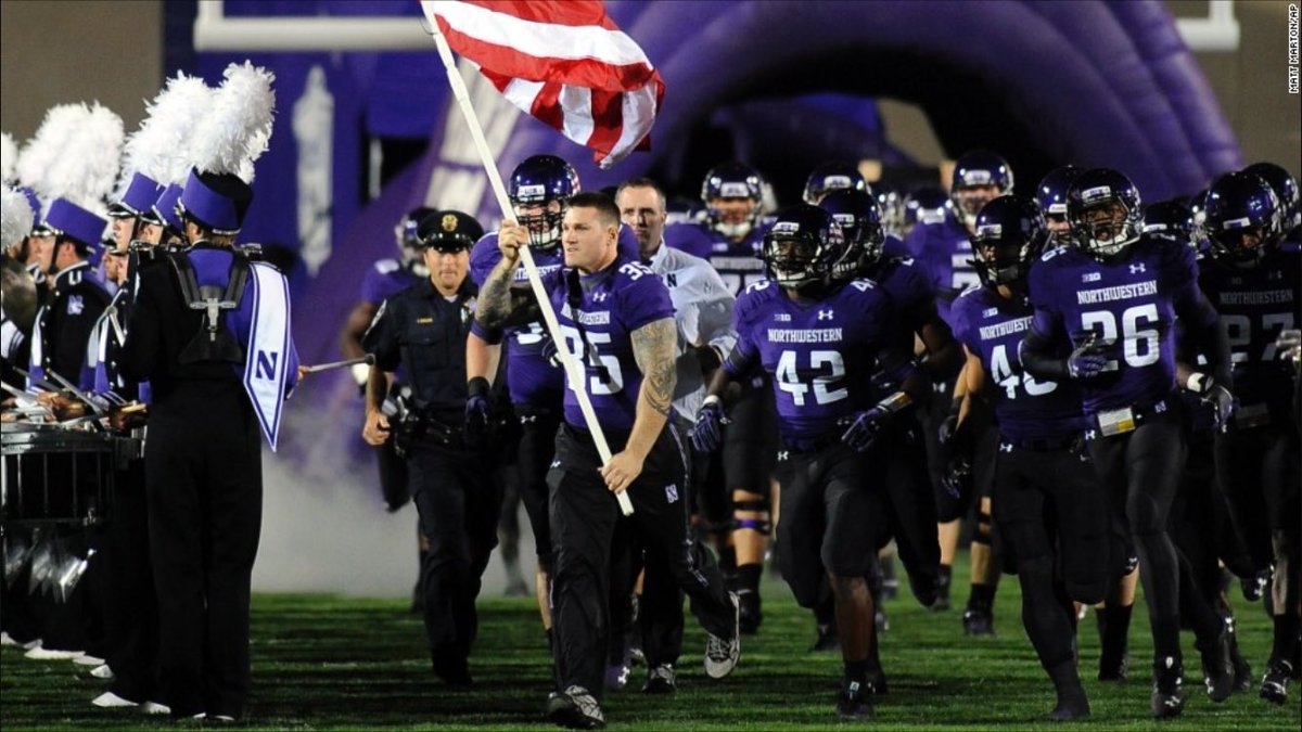 SPORTalkNU's tweet photo. Whose ready for Northwestern Football to return? https://t.co/ANWygsCIXJ