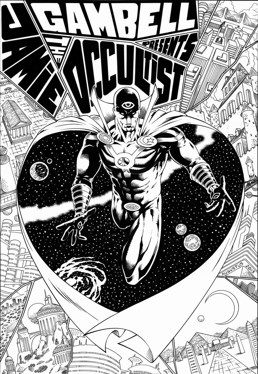 augustuscomics's tweet image. A pin up I did for @jamiegambell´s #HeroCode Theatre of War @petersimeti #sharingsunday