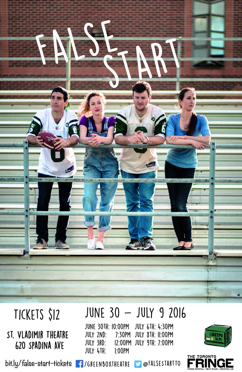 FalseStartTO's tweet image. Thank you to all of those who came out to see #FalseStartTO! We loved sharing this story with you! @Toronto_Fringe