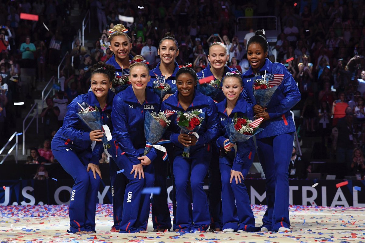 So proud of everyone who competed❤️ I can finally say I'm representing USA at the Rio 2016 Summer Olympics. 🇺🇸🇧🇷