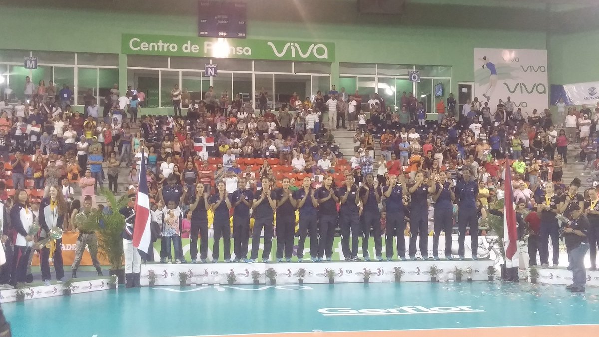 VoleiFemRD's tweet photo. MEDALLA DE ORO PARA #LASREINASDELCARIBE

EN ESTA #CopaPanamRD2016 https://t.co/pnL34HsQ1c