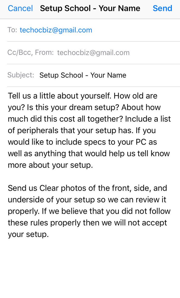 TechOC_YT's tweet image. Send up setups here asap as we&apos;re trying to start a new series. Follow this \/