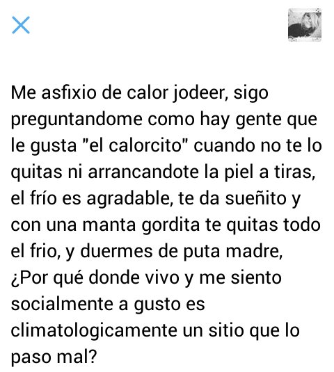 yuki_meri's tweet photo. Odio la puta calor! :')))))) https://t.co/Figv9SqMzx