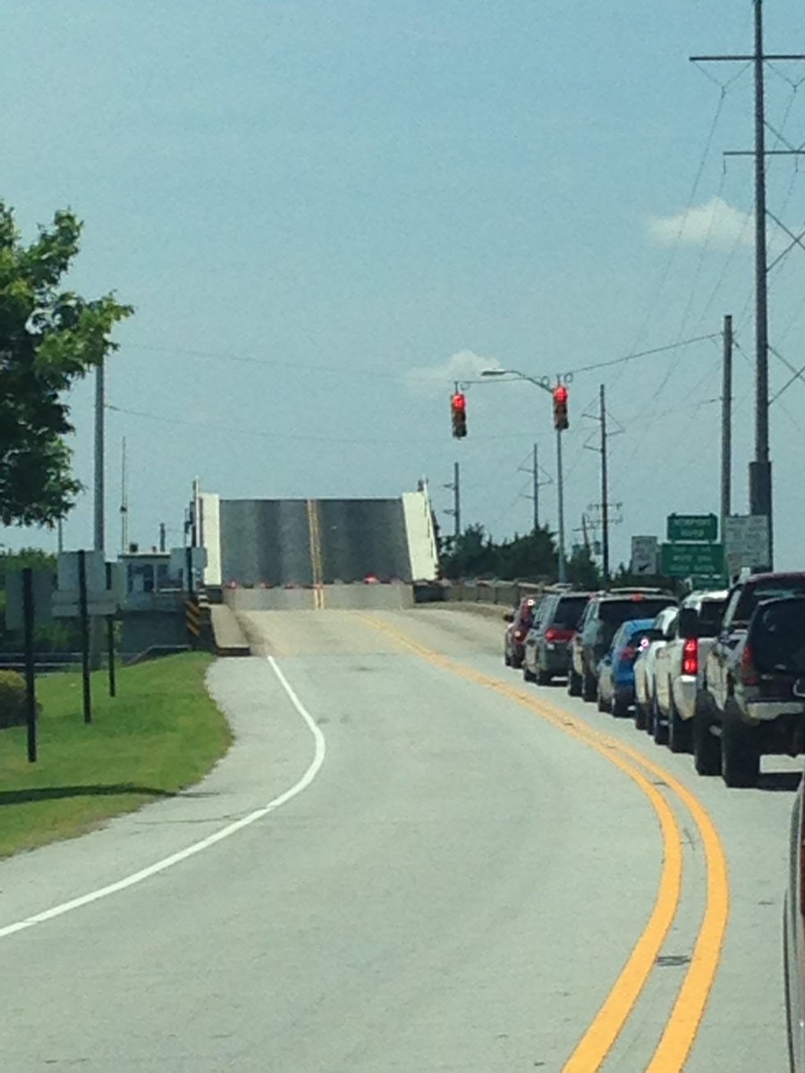 The old Beaufort drawbridge. Afraid it might be gone when new bridge opens.