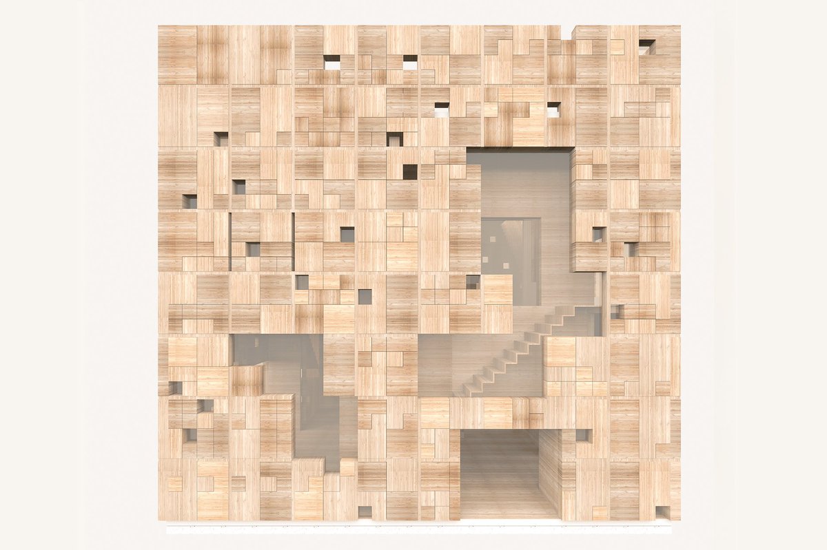 A shell for living without demands as to how that living should take place. A new design of mine.