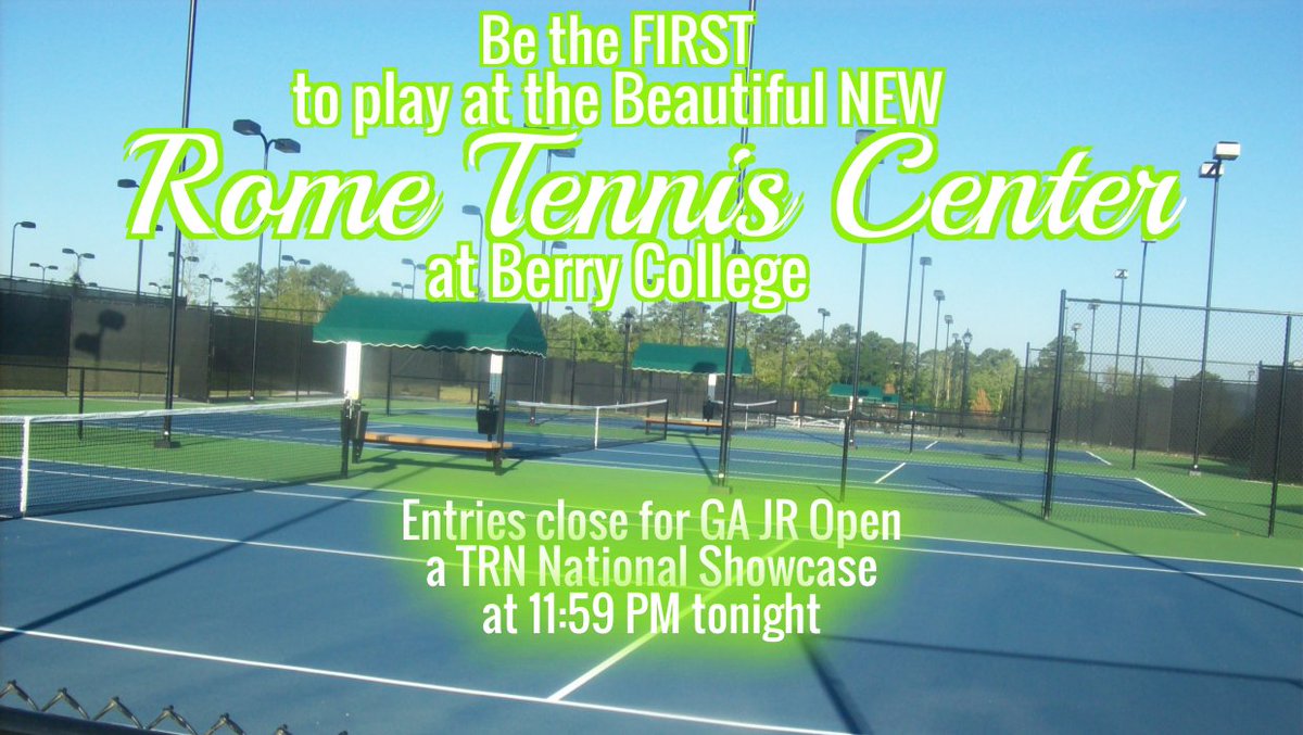 GAOPEN's tweet photo. .@GAchallenger 1 more hour 2 signUp
 #GAJrOpen #TRN Showcase
Deadline 11:59!
#USTA Tourn ID: 703460616 @TennisRecNet https://t.co/YheqpJfGT8