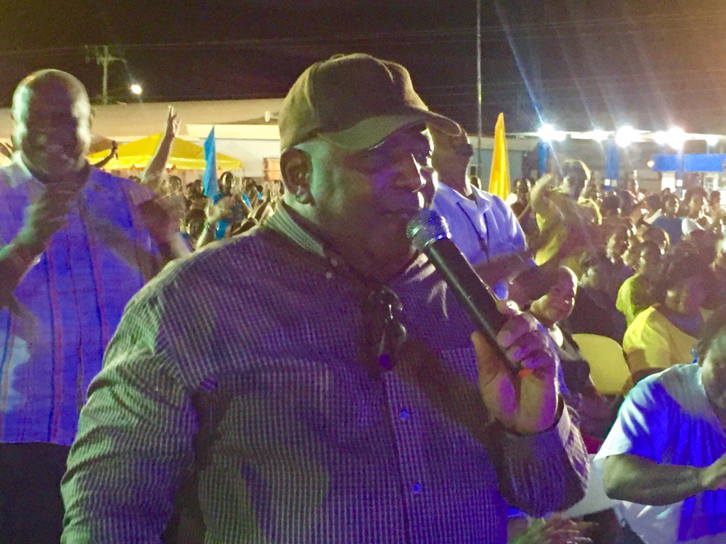 MillerDarold's tweet photo. Harcourt Brown of Grand Bahama Independence Committee sings away at Eight Mile Rock Gospel Fest in Grand Bahama https://t.co/UjHEIcFxh0