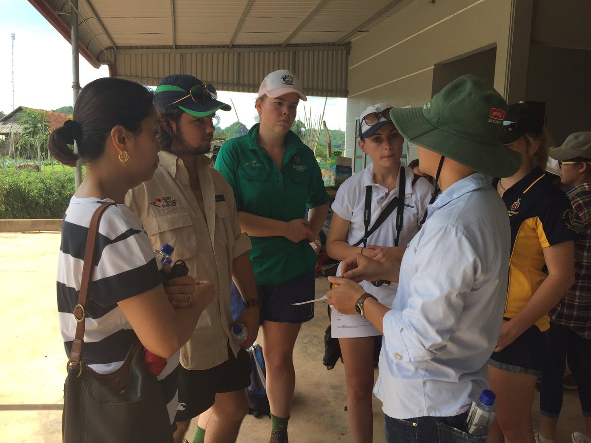 SyngentaANZ's tweet photo. Our #SynConn16 participants are spending today with the local community and farmers in Moc Chau #Vietnam #youthinag https://t.co/f4k7v29RTi
