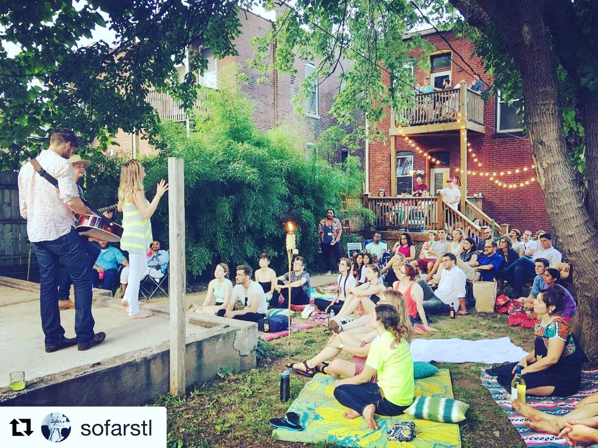 nativerunmusic's tweet photo. HUGE thanks to the amazing @SofarSTL for providing such an amazing venue for #letsgobacktoyourplace tonightโค๏ธ๐บ๐ธ๐ป https://t.co/W5TQpakGVS