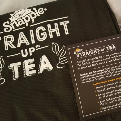 nixster1305's tweet photo. Try delicious Snapple #StraightUpTea! 5 for $5 until 7/30 @Target! #FreeSamp #FreeSamp https://t.co/khrDmM46hU https://t.co/4itpGogpcH