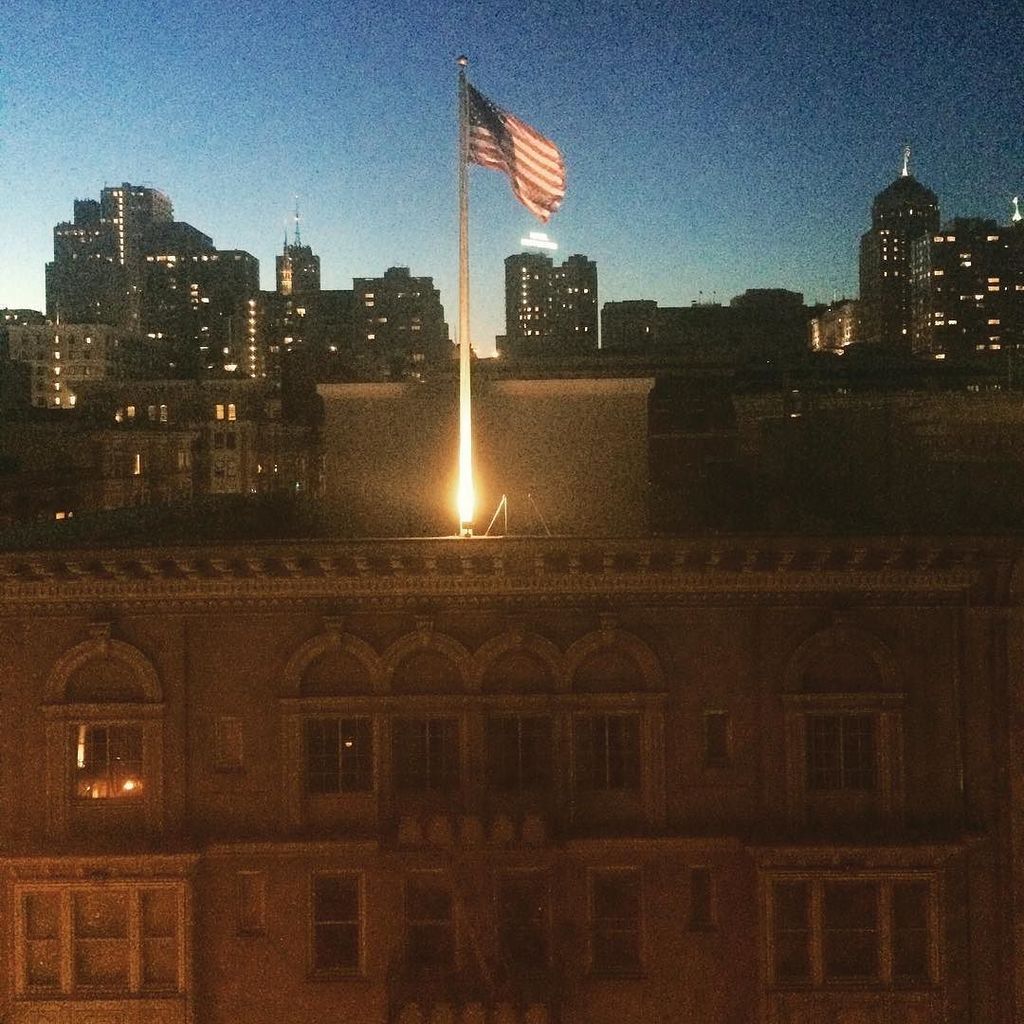 Best view in the house #America #funwithflags
