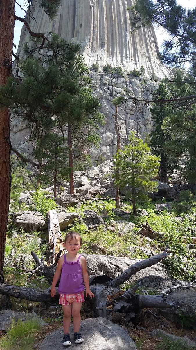 TheodoraElise's tweet photo. Hiking #DevilsTower with my family
#longqt #timothysyndrome #hiking #adventure #nothingholdsmeback https://t.co/78WKmSY7OT
