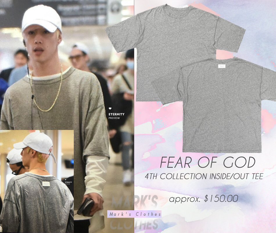 fear of god 4th inside out Tシャツ