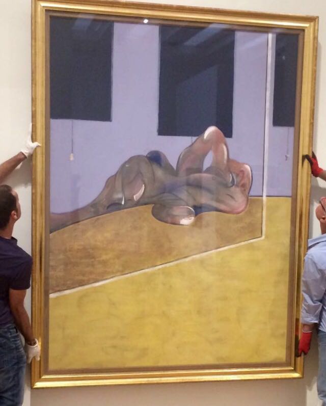 bilbaomuseoa's tweet image. La plasticidad de la obra de #FrancisBacon se corresponde con el interés del artista en ese período por la escultura