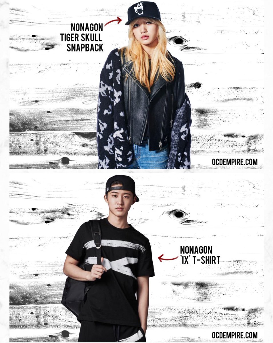 YG_BLACKPINK's tweet photo. #BLACKPINK's LISA &amp; #iKON's #BOBBY #BI #HANBIN for #NONAGON 

See more: https://t.co/BJzn6ZgEnd https://t.co/Du75cyxo50
