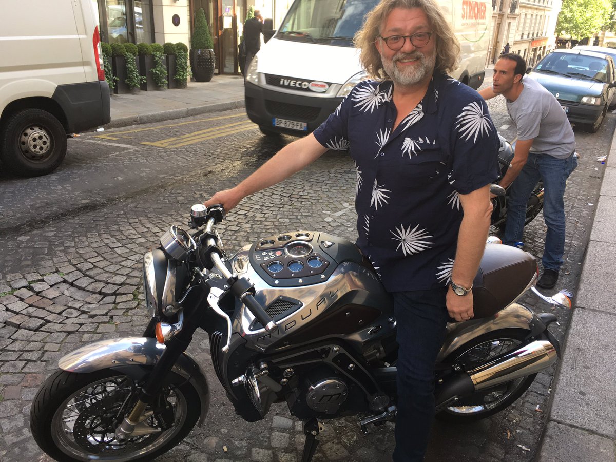 Midual. French exotica. Beautifully engineered handles well but a lively devil. Thanks for the ride#Midual. Si