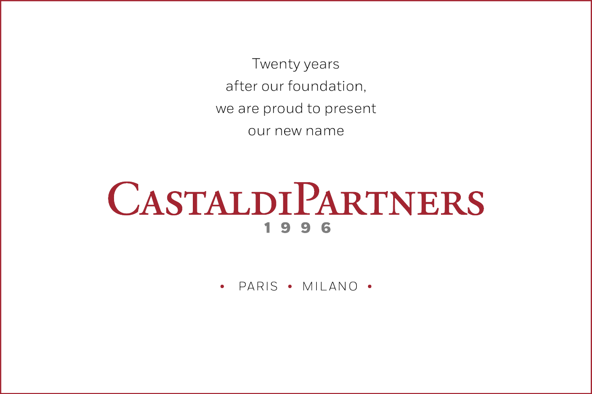 castaldisocial's tweet photo. After 20 years of #InternationalArbitration and #litigation, Castaldi Mourre & Partners becomes #CastaldiPartners. https://t.co/AeD1q3EDu4