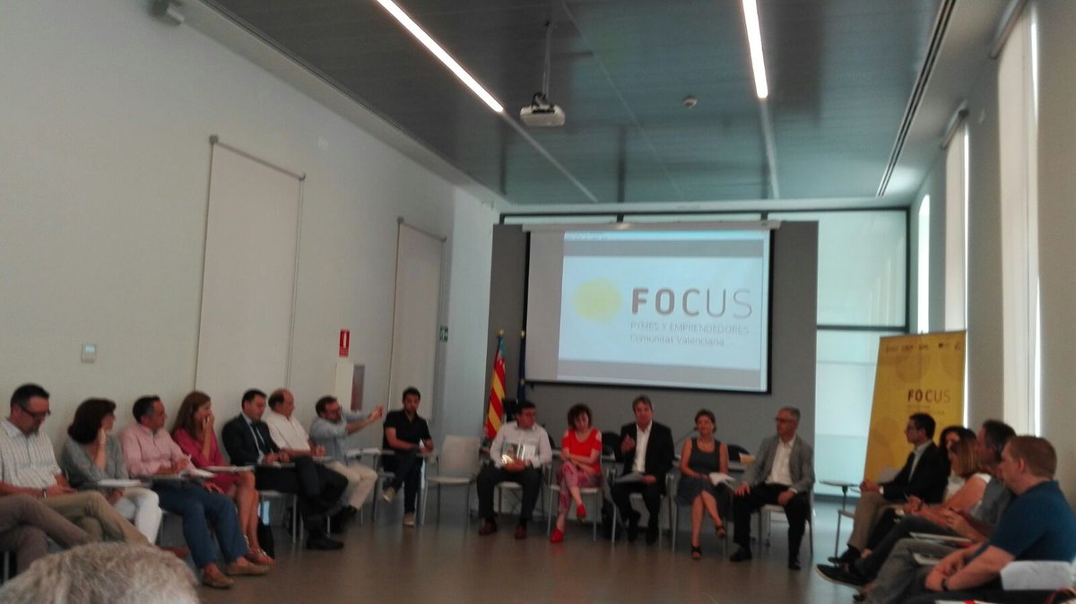AJEValencia's tweet photo. En la reunión de #FocusInnovaPyme organizando la próxima edición con @GVAeconomia @CEV_Valencia @ceeivalencia https://t.co/NAWR0zVpGv