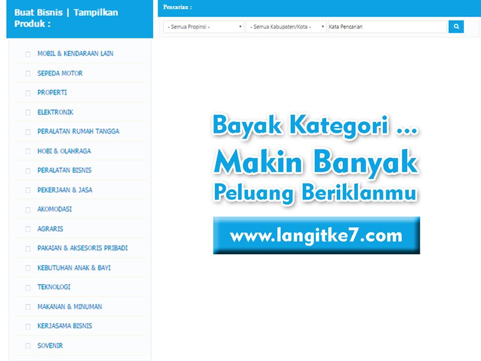 IdbLangitke7's tweet photo. Apapun bisa Anda iklankan di Langitke7 dengan GRATIS. https://t.co/Iu3viiz3M7