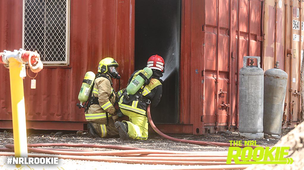 Things are heating up on the #NRLRookie, TOMORROW 7.30pm on <a href="/9Go/">9Go!</a>! 🔥