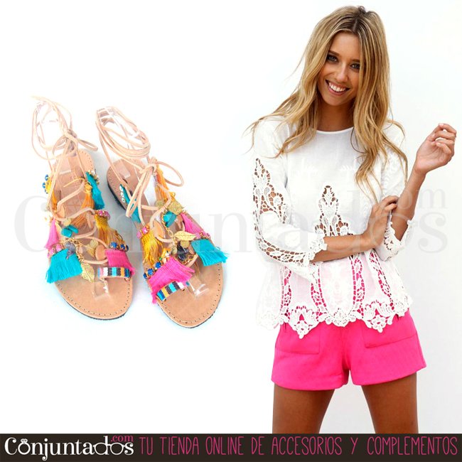 Conjuntados's tweet photo. .¡Aún nos quedan algunas tallas de las maravillosas #Sandalias #Boho Xcaret! ★ en https://t.co/6lijfaKFPt ★ https://t.co/kXbt5VdZsj