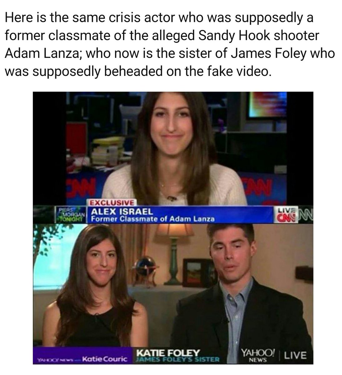 JimWinsrow's tweet photo. #Crisisactors #Falseflagevents #mkultra
The news is mind control, originating from Nazi mass mind control ideologies https://t.co/v4HF97hZ0s