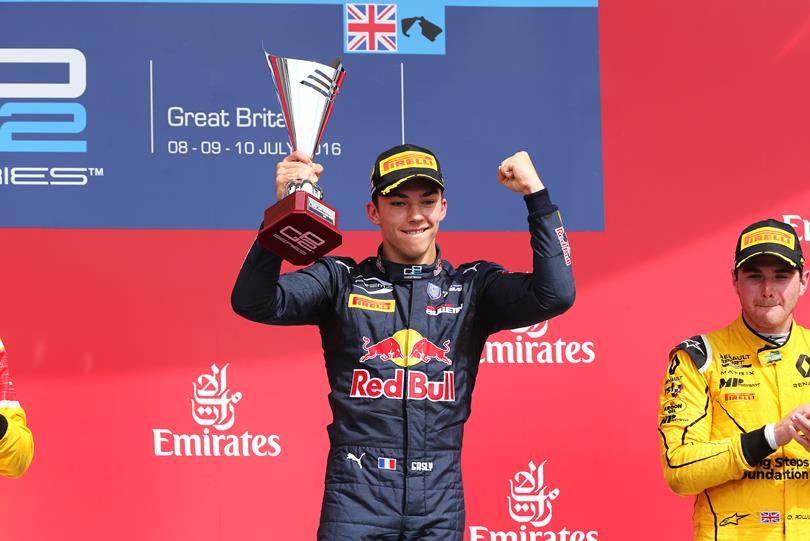 FFSportAuto's tweet photo. Ce week-end @PierreGASLY membre de l'#EDFCircuit a signé sa 1ère victoire en @GP2_Official ►https://t.co/WUIf4h6xbG https://t.co/aihK0xKsok