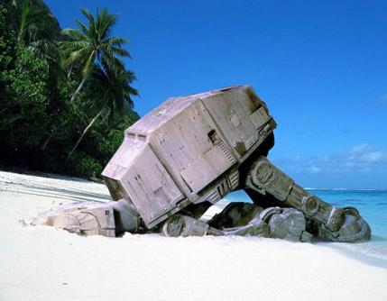 StarWarsEs's tweet photo. Con este calor, ¿quién no se siente como este AT-AT? https://t.co/mVsXtuDJVf