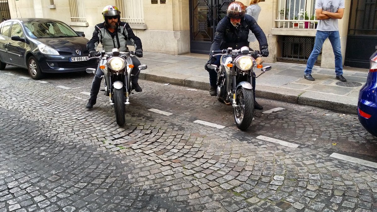 Today was <a href="/HairyBikers/">Hairy Bikers</a> day for the #BBC &amp; #Midual!! 
Thanks to Simon and Dave..