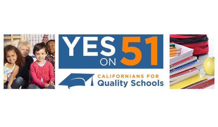 Educators, working families, business and taxpayers all agree: #YesOn51

Join us: californiansforqualityschools.com/taking-action/