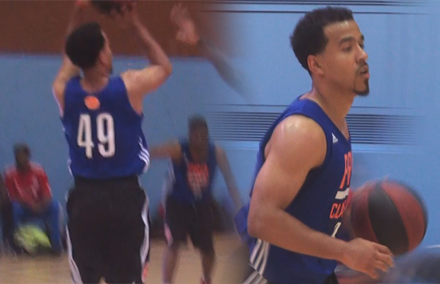 Hoopsfix's tweet photo. NEW VIDEO: Justin Robinson Dominates Week 1 of @TheProClassic! https://t.co/DLQjeJeXHs https://t.co/vfnOaS5kpp