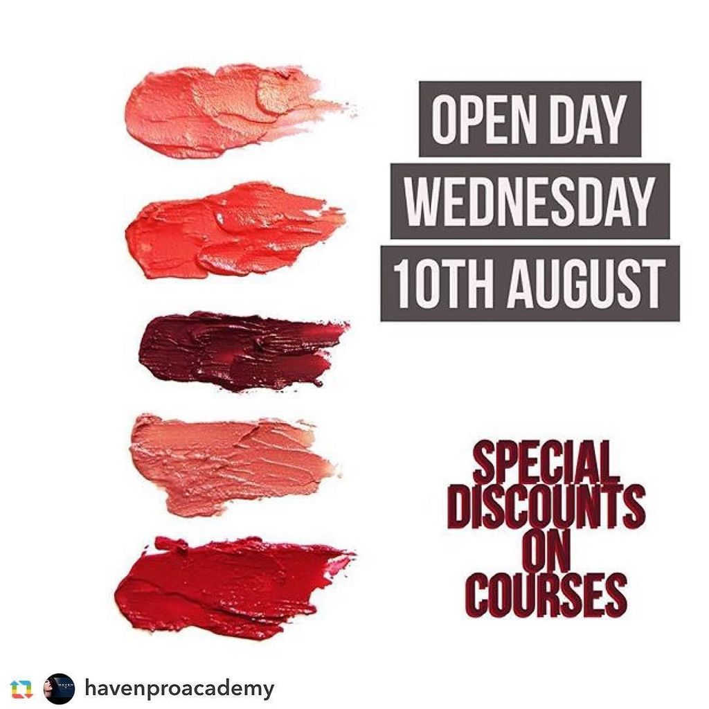 MASAEducation's tweet photo. Want to study a MASA course in Birmingham? Then @havenproacademy have an open day coming up with course discounts. … https://t.co/DZGOFjnnEH