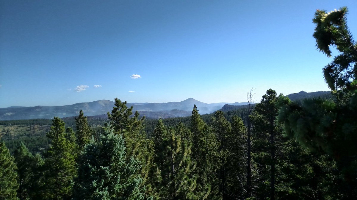 BetweenHAE's tweet photo. #ColdSpringsFire #NedFire View from marked location. 8:43am jl https://t.co/yPIPZfHHcI
