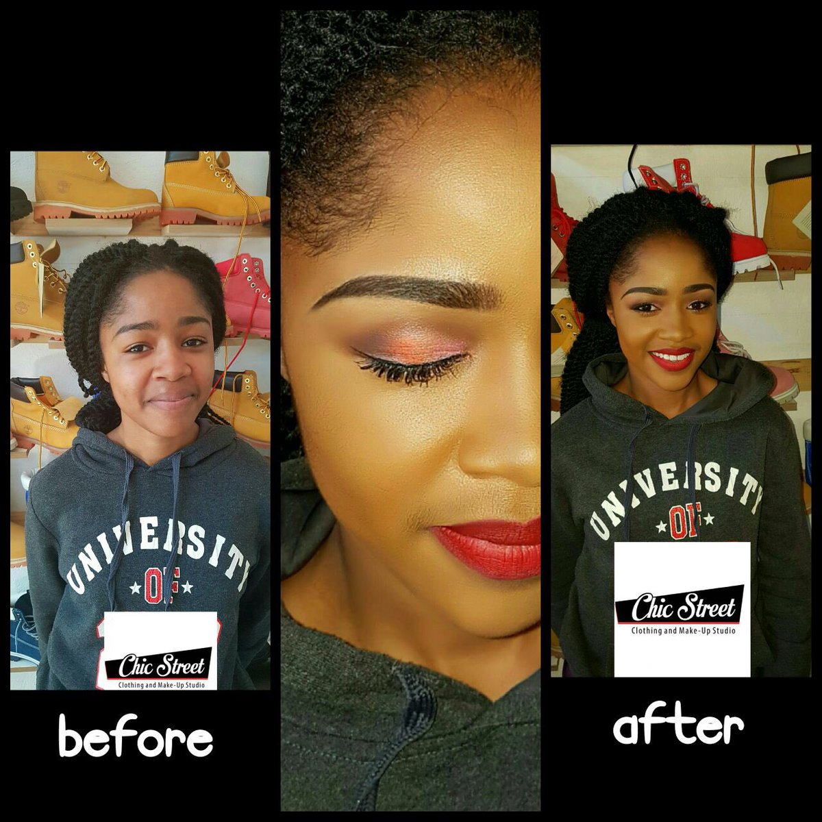 Chic Street Make up Studio.
On Friday pop into our stores for our Friday Royale promo.#chicstreetfridayroyale