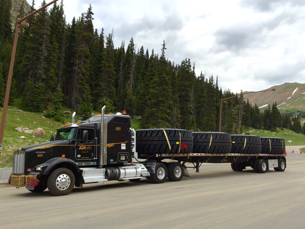 No filters needed on this shot company driver, Bill Correll, took near the Eisenhower Tunnel in Colorado.