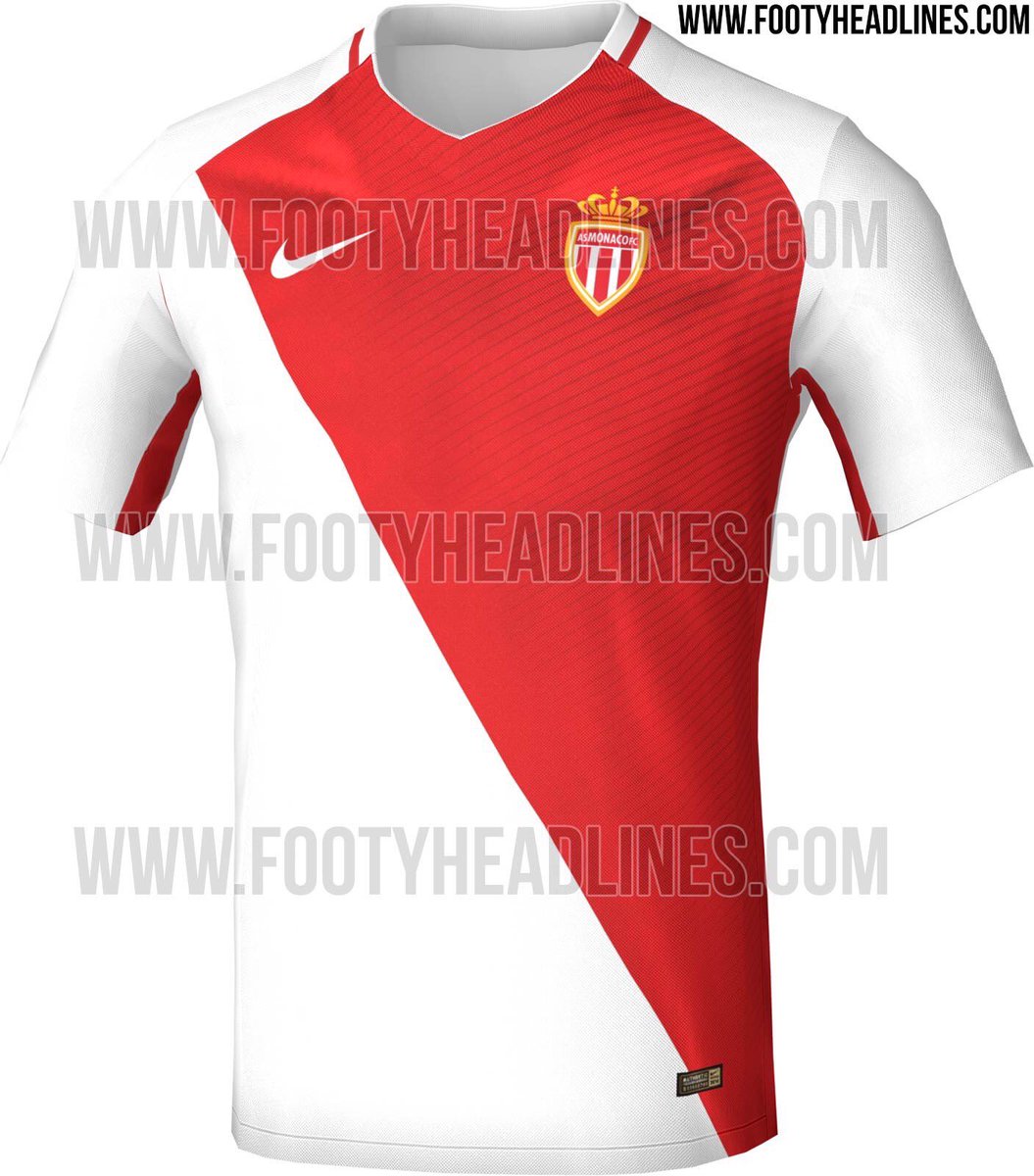 AllNewsFoot's tweet photo. Le nouveau maillot domicile de l'AS Monaco. (Via @Footy_Headlines) https://t.co/NHSIUGZFXL