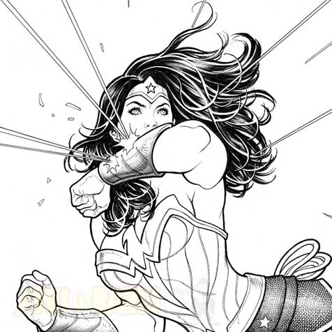 Heads up, gang. My Wonder Woman #3 variant cover is coming out this week. apesandbabes.com/?p=5459