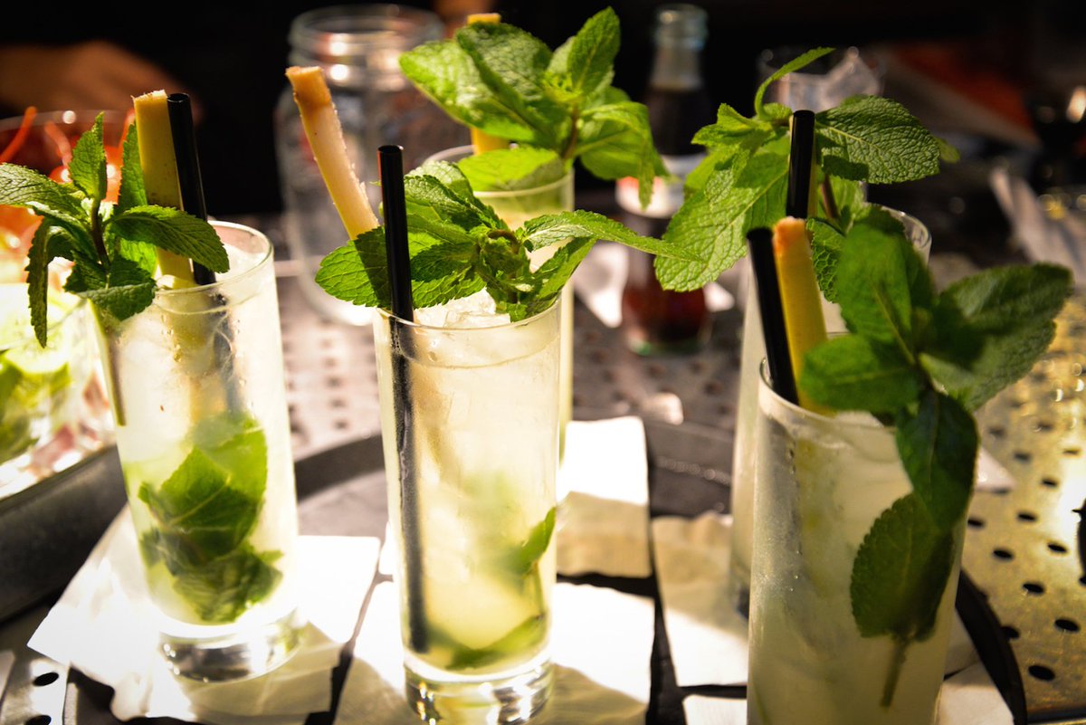 havana1957miami's tweet photo. Happy #NationalMojitoDay! Enjoy our $5 Mojitos ALL DAY today! #havana1957 #cubanmojito #cubandrinks #miamidrinks https://t.co/JAMifXmTlI