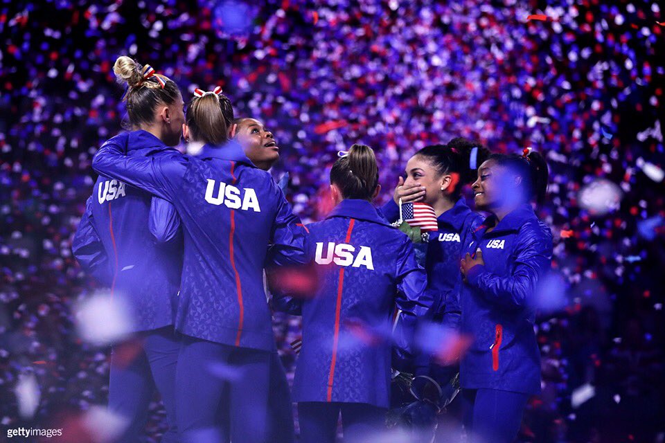 TeamUSA's tweet photo. No caption necessary. 

#MondayMotivation 🇺🇸 https://t.co/xXVsDXUlAV