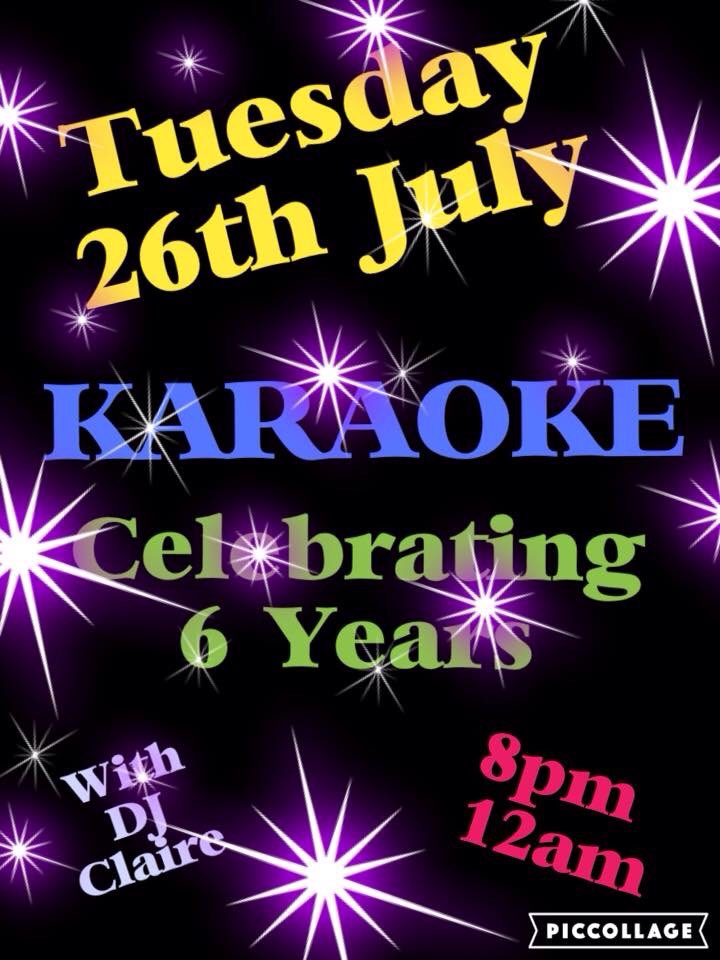 ⭐️ only 2 weeks people ⭐️😝😝 #6years #anniversary #karaoke #lewes #publife #celebrate #party