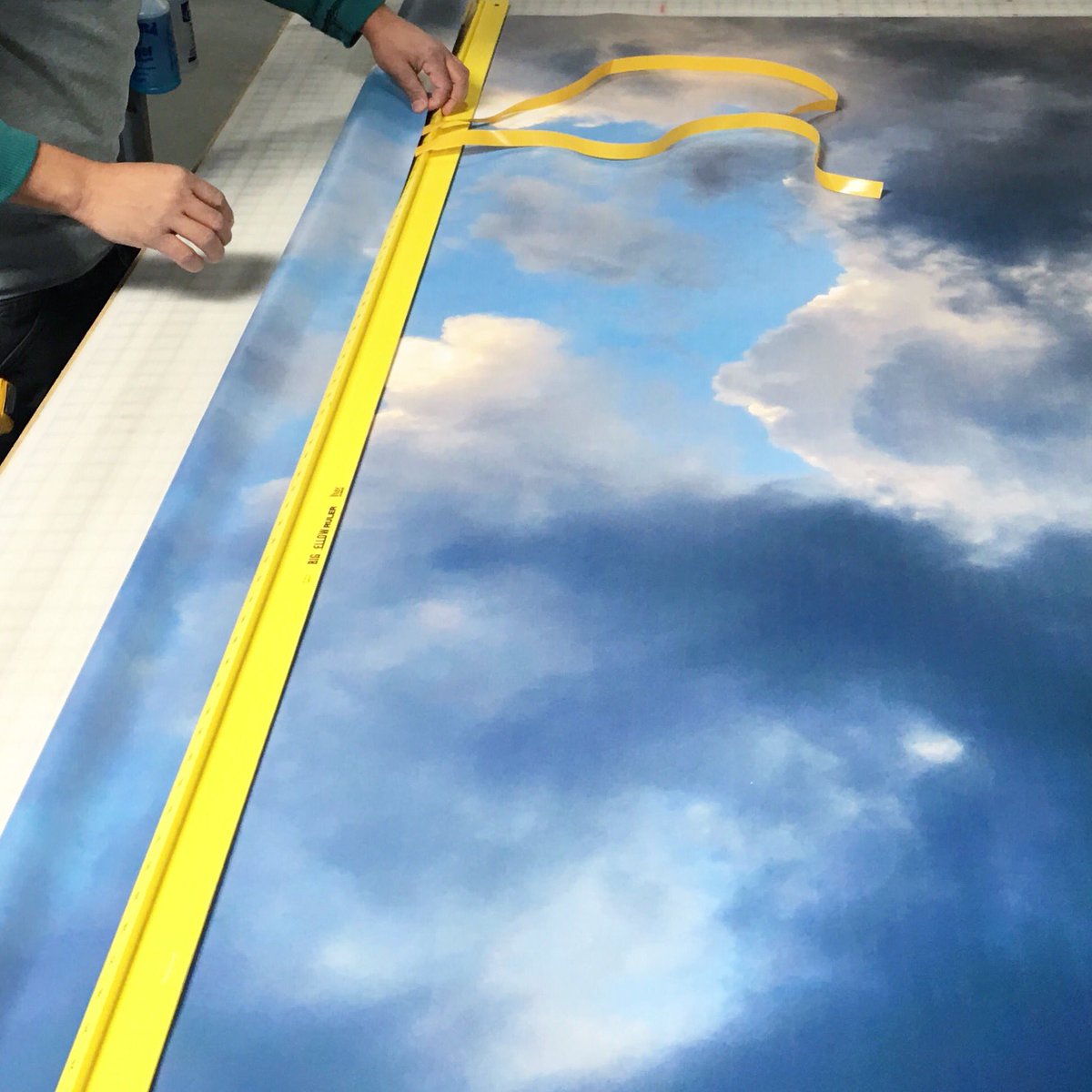 VisualCiti's tweet photo. A bit of clouds but forecast is mostly sunny this week ⛅️🌤☀️🌞 Happy Monday! #banner #VCProject #largeformatprinting https://t.co/e7rmPCjzSc