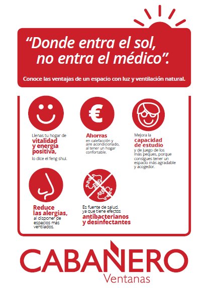 Cabanyero_'s tweet photo. Lo dice el refrán popular: "donde entra el sol, no entra el médico”.Conoce las ventajas que ofrecen las ventanas https://t.co/FshB4rYgBe