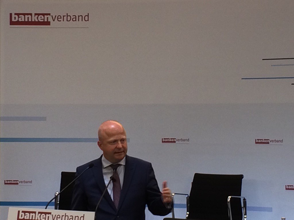 bankenverband's tweet photo. "Kosten der Regulierung für Banken in Deutschland: 9 Mrd € pa" @EUTheurer #gibu (lh) https://t.co/nD1yTlxsvx