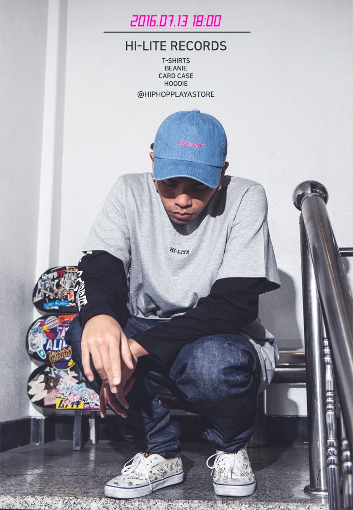 2016.07.13 수요일 저녁 6시 오픈!
HI-LITE RECORDS T-SHIRTS / HOODIE / CARD CASE / BEANIE
hiphopplayastore.com