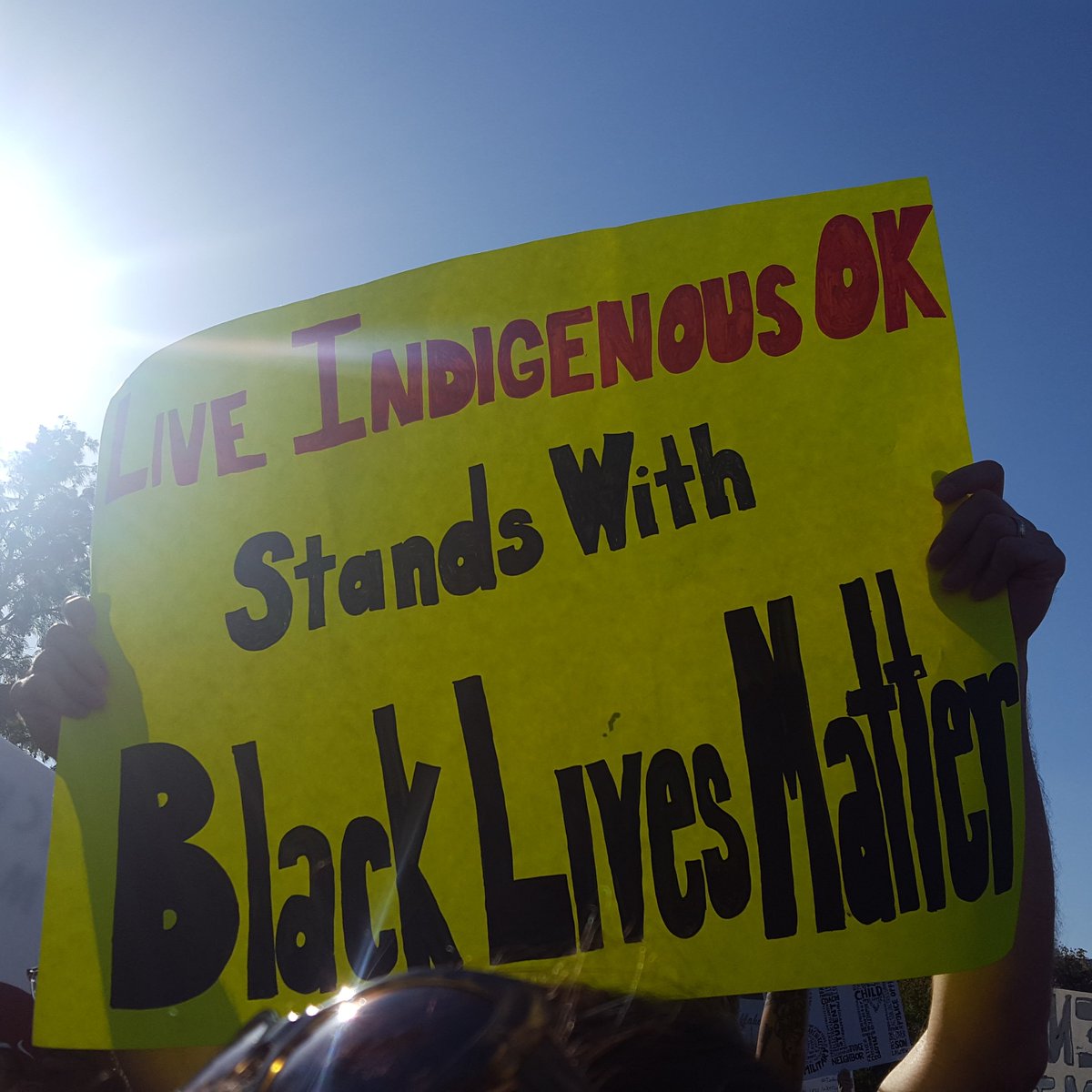 johnniejae's tweet photo. New Century! New Rules! Black Lives Matter!
#blacklivesmatter #BLMOK2016 #solidaritywithblacklivesmatter #okc https://t.co/v05vE0fAkz