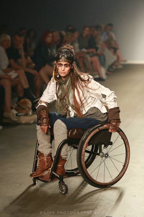 RoosProm's tweet photo. 1 time #wheelchair #models @fashionweeknl Proud #designer @KellyFiderelly @dewoelmuis 📷 @peterstigter &amp; #ChenDadi https://t.co/5RJ0Cyi1t5