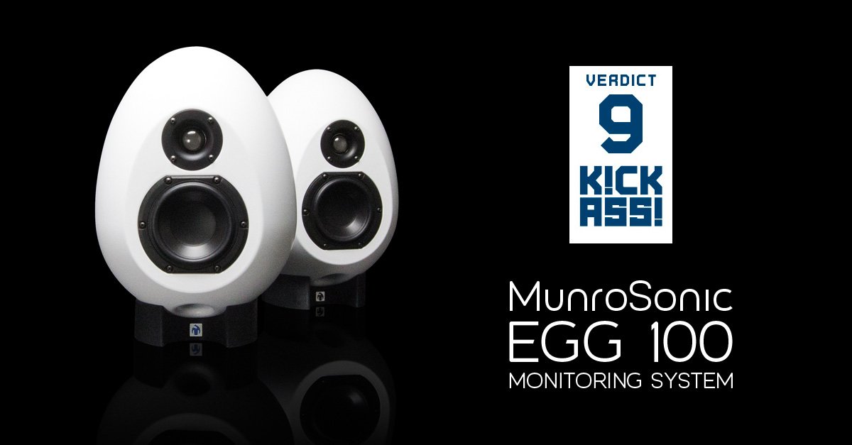 MunroSonic's tweet photo. Our EGG100 Monitoring System is K!CKASS !!! ;) https://t.co/bbVY7FIgj5 #StudioMonitors #review #EGG100 #sound https://t.co/8GzePaJ5PR