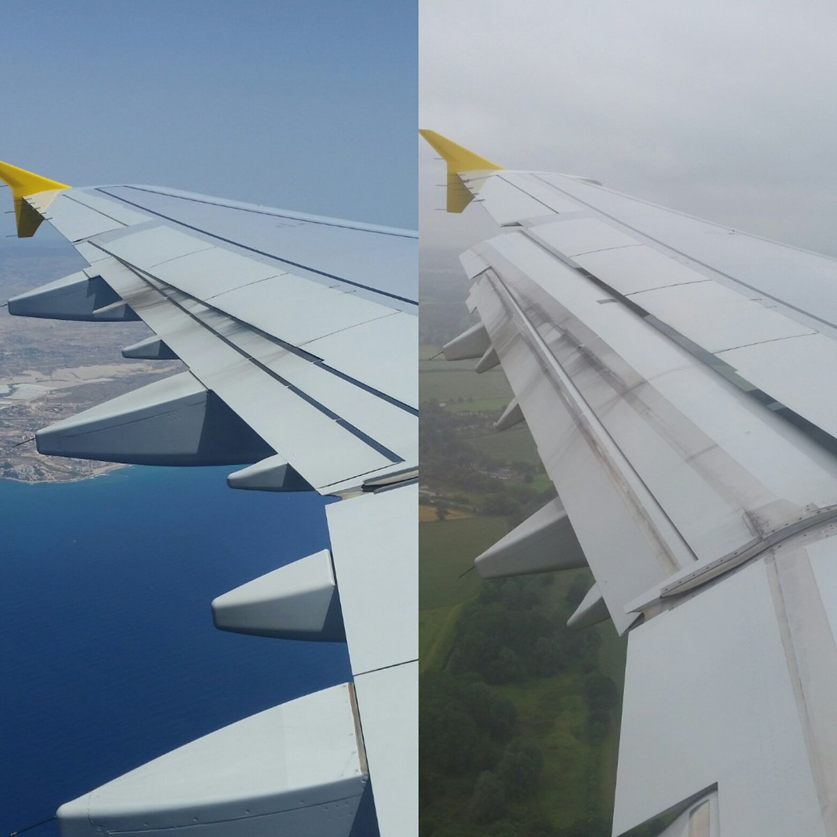 Pinkcupcake501's tweet photo. @Monarch Good bye to sunny Alicante hello Grey overcast London Luton and thank you to your lovely staff https://t.co/azNiKM9uwu