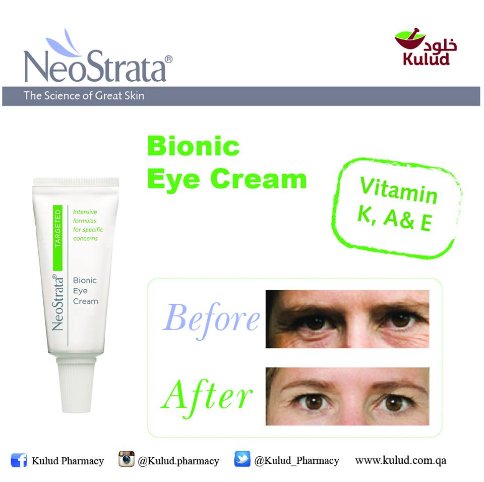 neostrata bionic eye cream before after